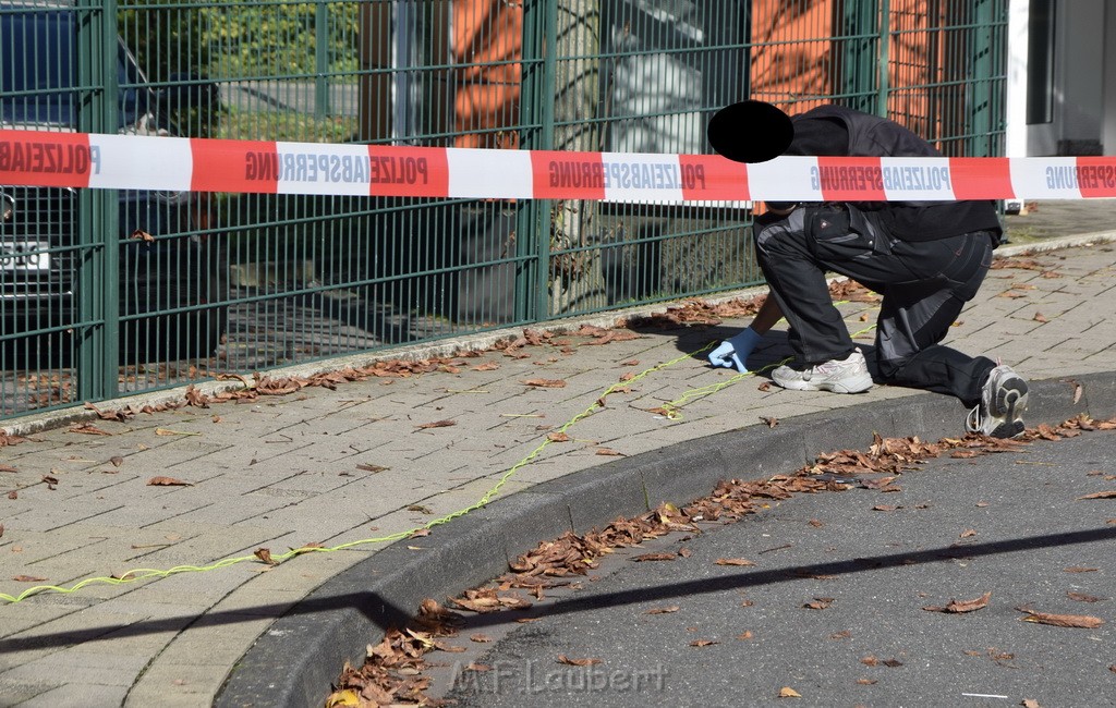 Versuchte Geldautomatensprengung Koeln Nippes Werkstattstr P063.JPG - Miklos Laubert